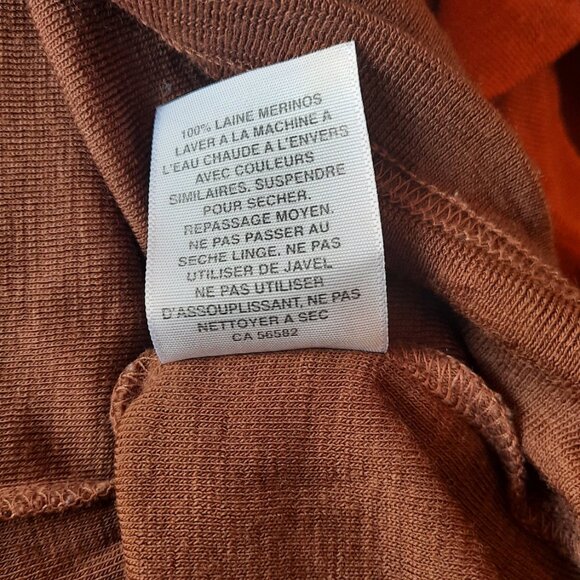 Simply Merino turtleneck size xlarge in nutmeg - Picture 12 of 12